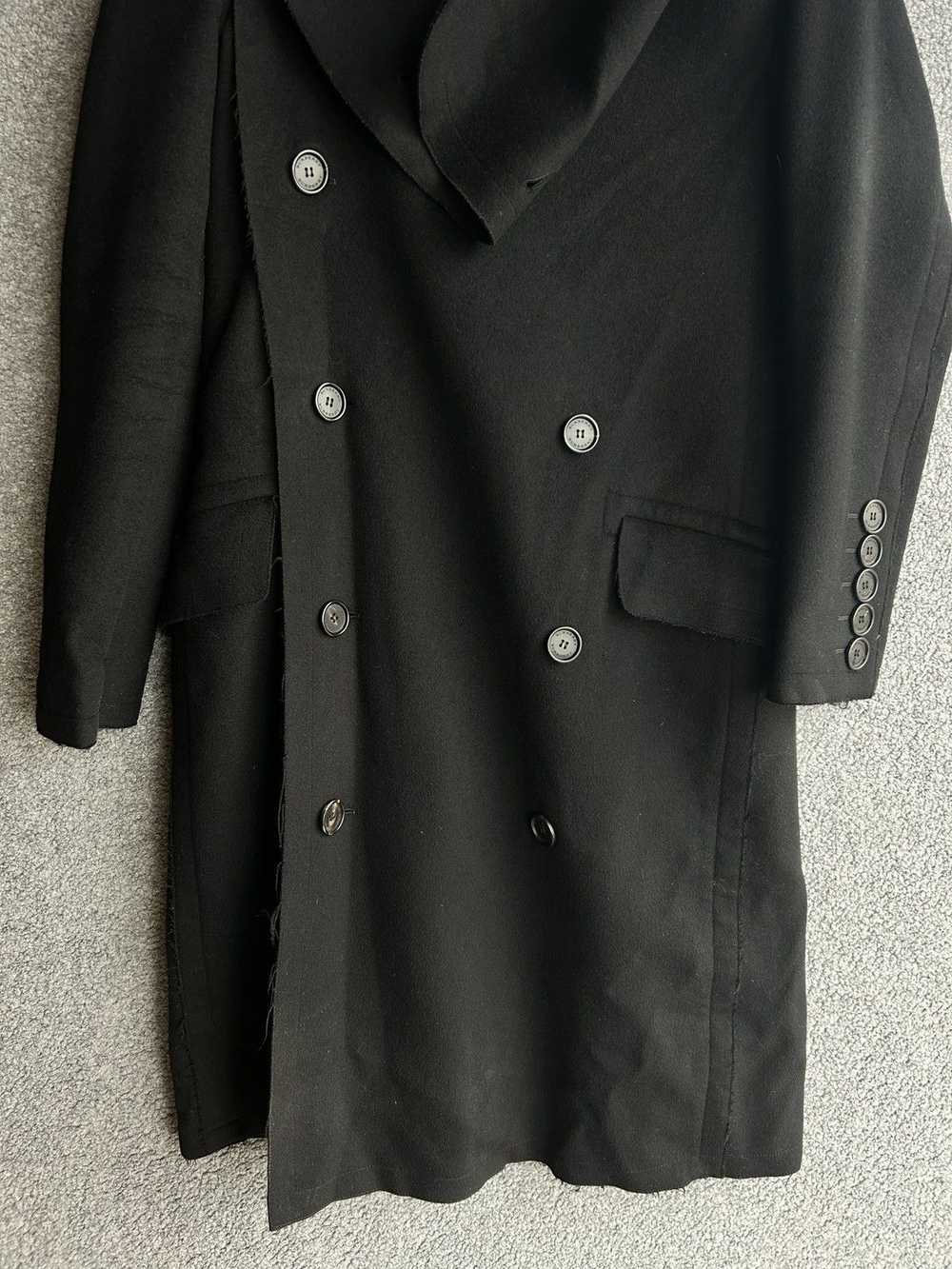 Burberry Burberry London England Wool Coat Black … - image 3