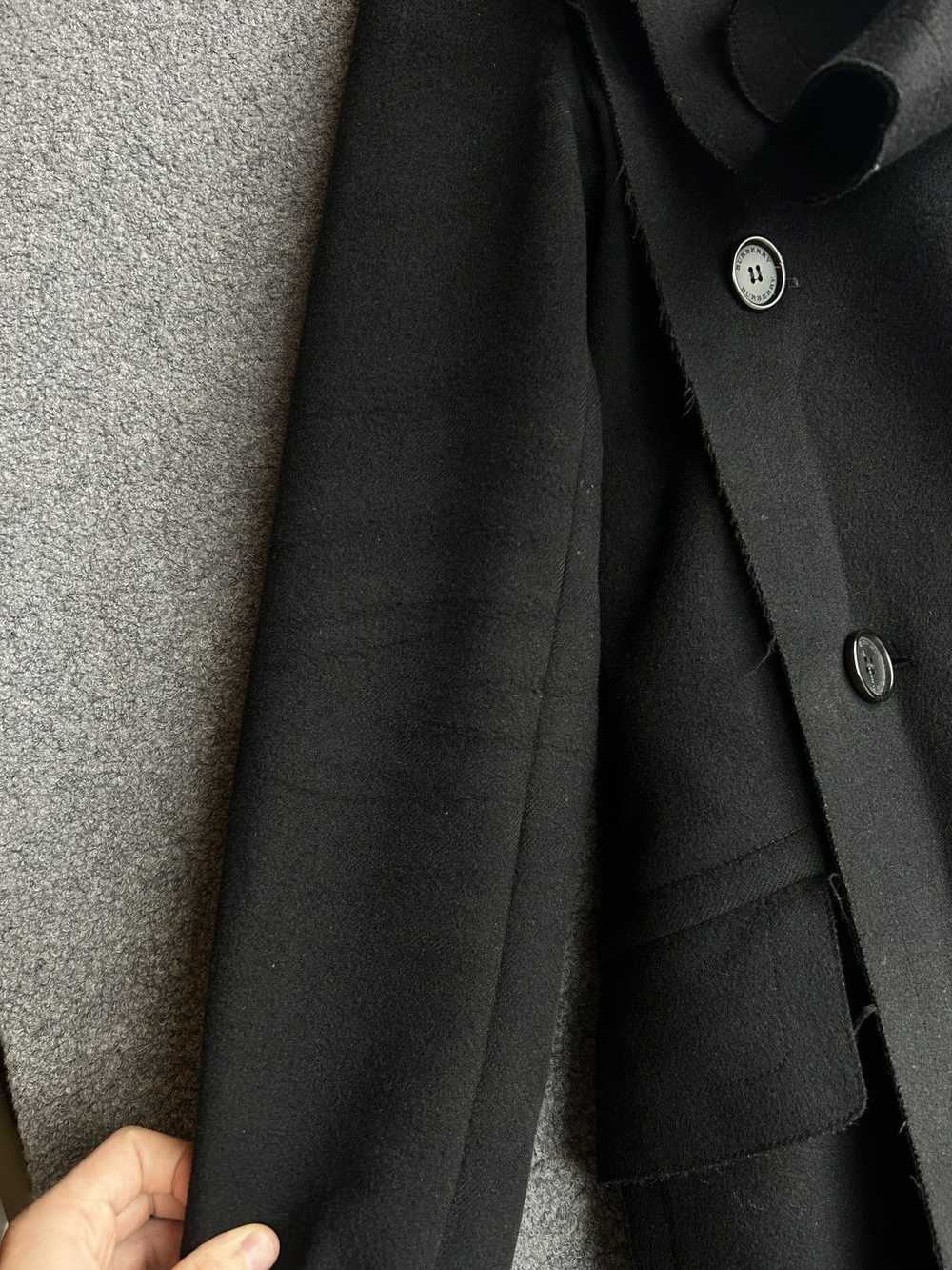 Burberry Burberry London England Wool Coat Black … - image 5