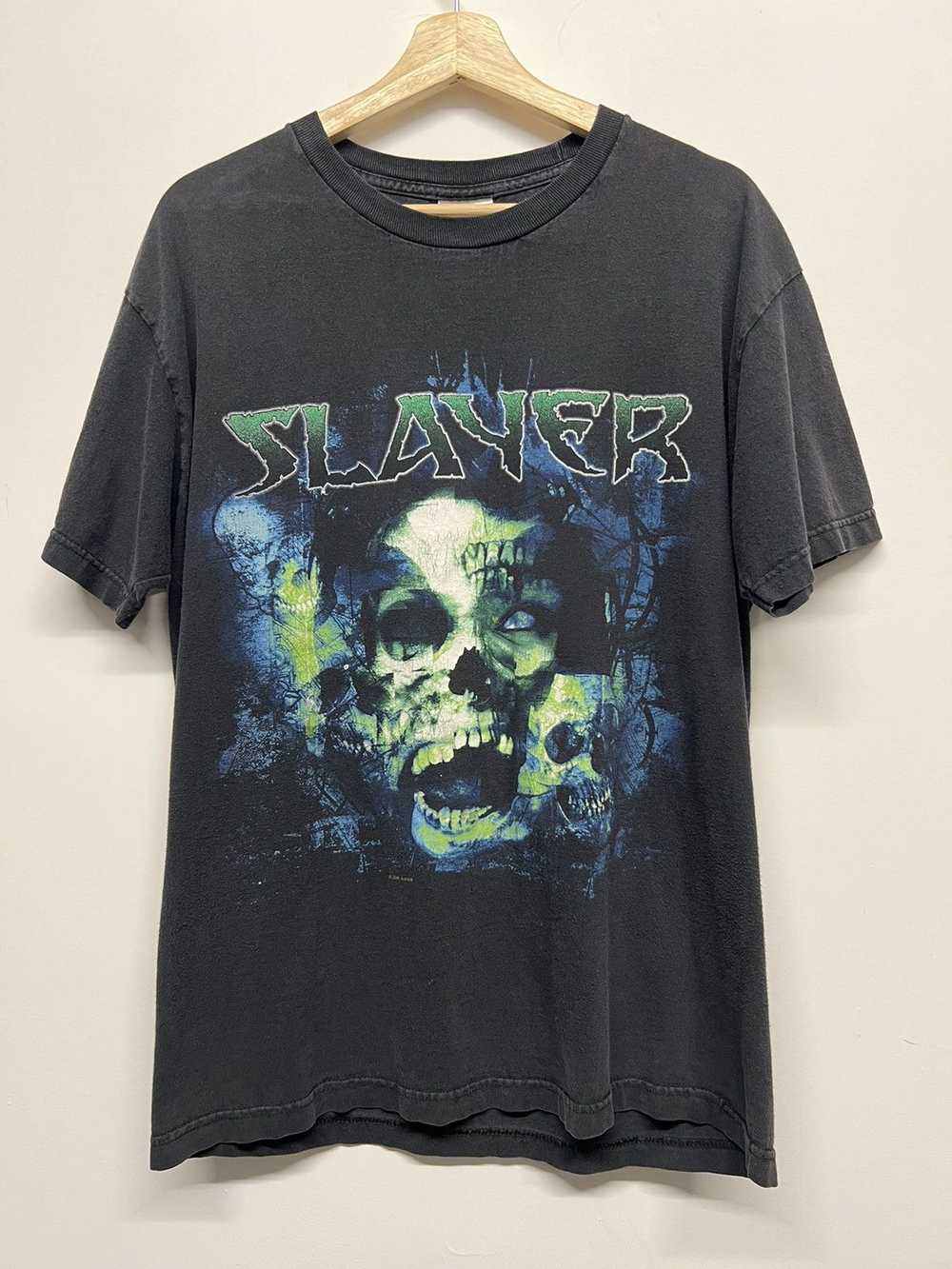 Band Tees × Slayer × Vintage 2002 Slayer Band Tees - image 1