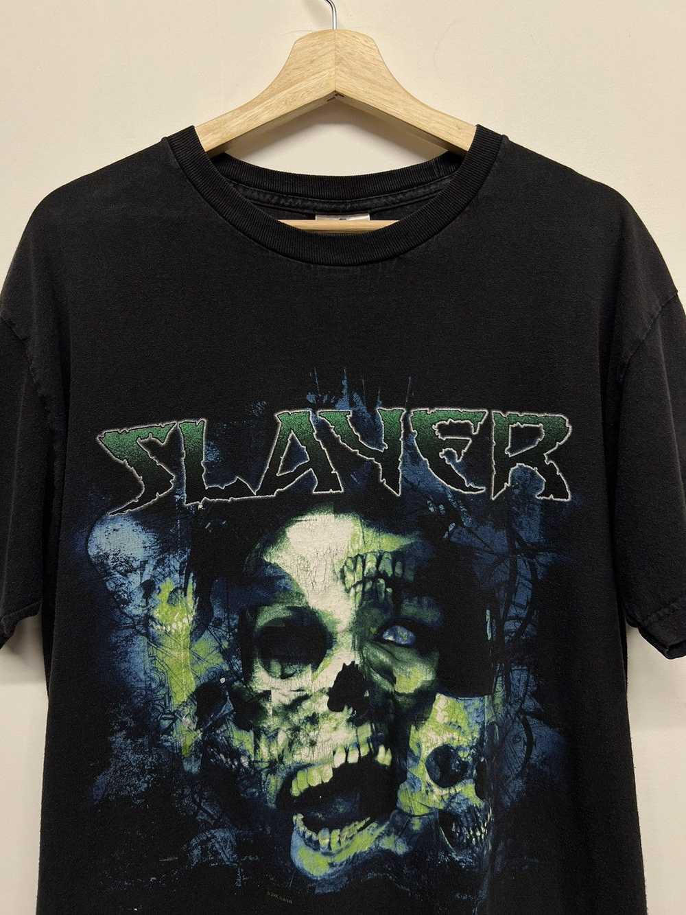 Band Tees × Slayer × Vintage 2002 Slayer Band Tees - image 3