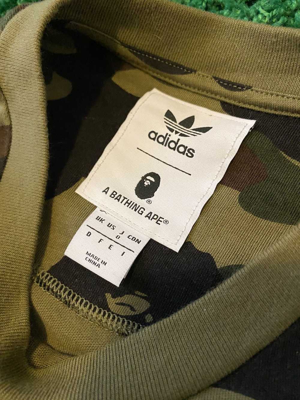 Adidas × Bape Bape x Adidas Adicolor Tee - image 2