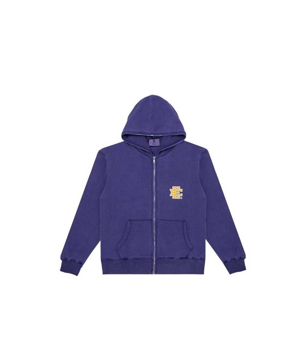 Eric Emanuel EE Full Zip Purple Hoodie XL - image 3