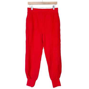 Herve Leger Herve Leger Red Joggers Sz M