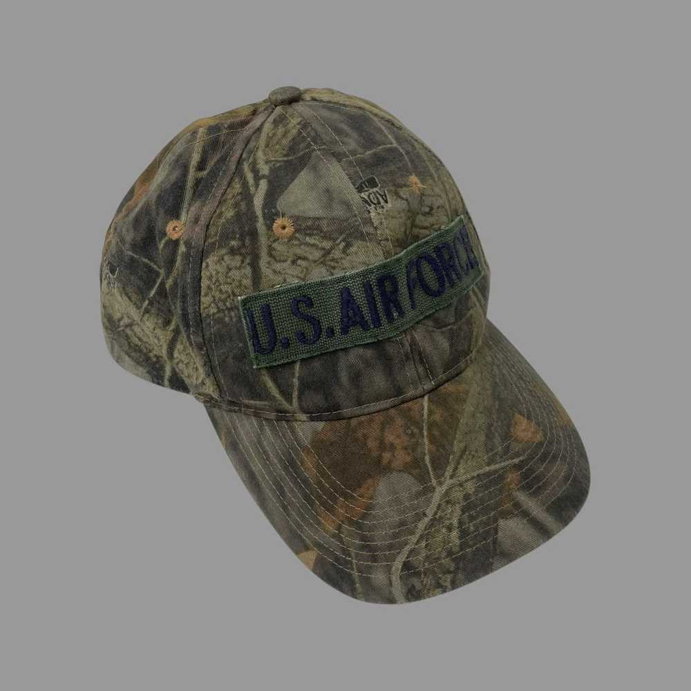 Camo × Vintage Vintage 90s camo Air Force hat - image 2