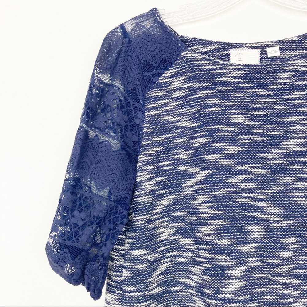 Anthropologie Anthropologie Postmark Navy Tweed L… - image 4