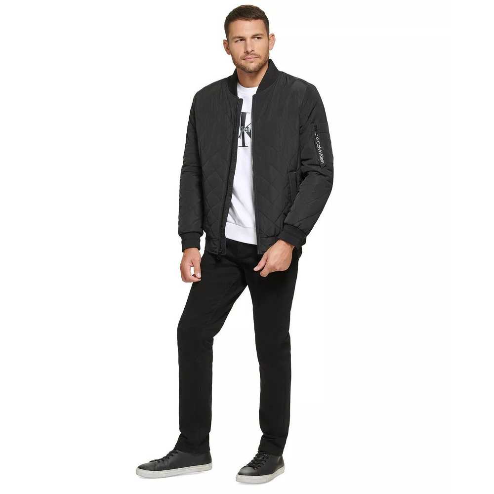 Calvin Klein Men's Quilted Baseball Bomber Jacket… - image 4