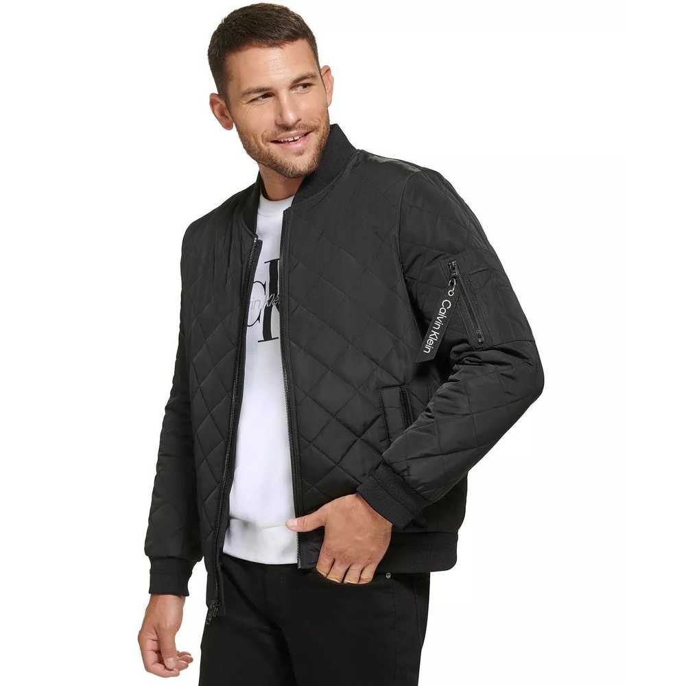 Calvin Klein Men's Quilted Baseball Bomber Jacket… - image 5