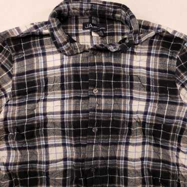 John Ashford John Ashford Tartan Flannel Shirt Me… - image 1