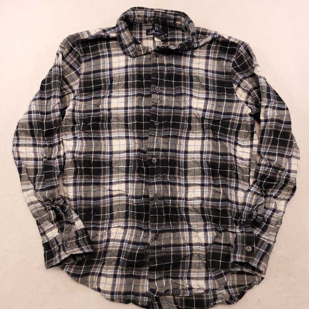 John Ashford John Ashford Tartan Flannel Shirt Me… - image 2