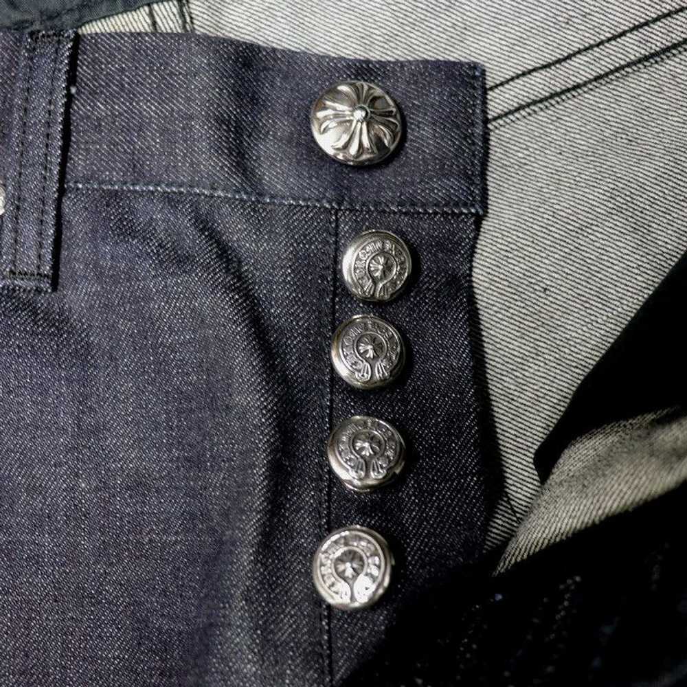 Chrome Hearts Chrome Hearts Cross Ball Button Den… - image 3