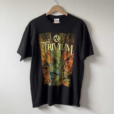 Band Tees × Vintage Y2K Trivium Heavy Metal Band … - image 1