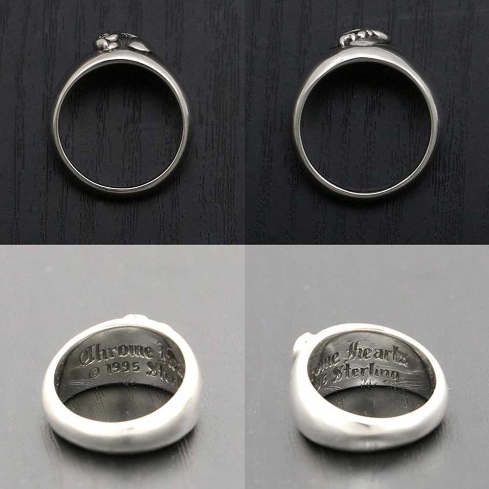 Chrome Hearts Chrome Hearts Heart in Band Ring - … - image 3