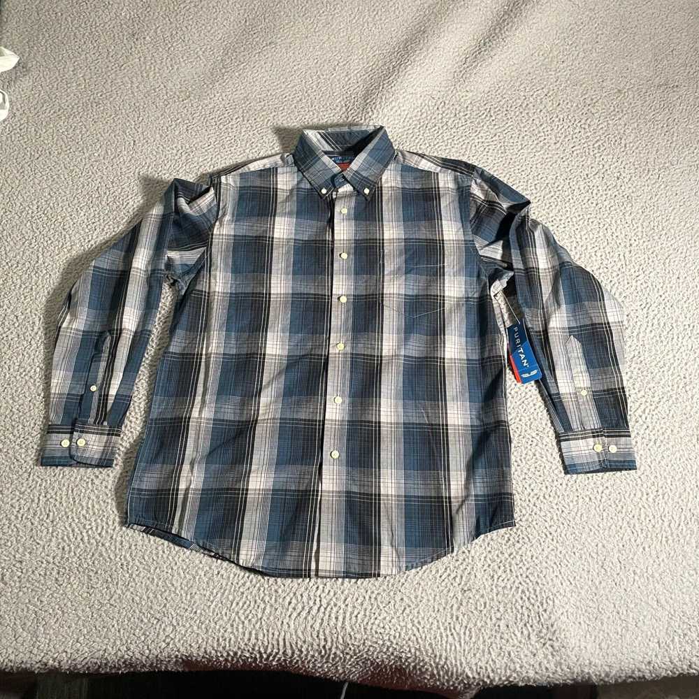 Vintage Vintage Puritan Mens Shirt Medium Button … - image 2