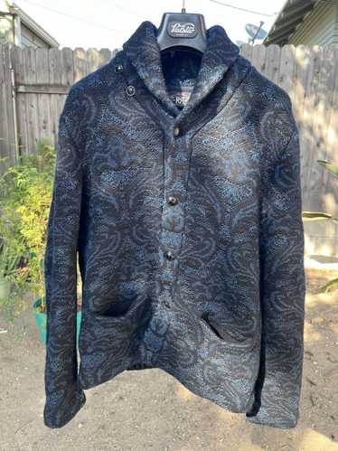 RRL Ralph Lauren RRL Jacquard Shawl Collar Cardiga