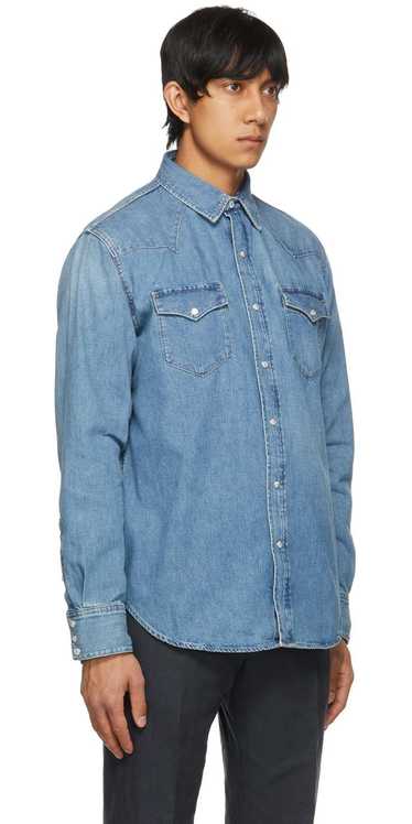 Ralph Lauren Purple Label Denim Western Shirt