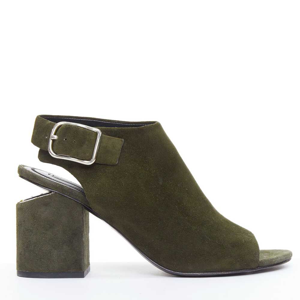 Alexander Wang ALEXANDER WANG Nadia green suede s… - image 1