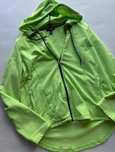 Chaps Chaps Green Zip Up Hoodie M