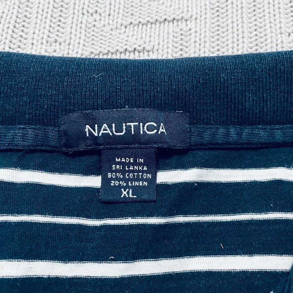 Nautica Nautica black striped polo - image 4