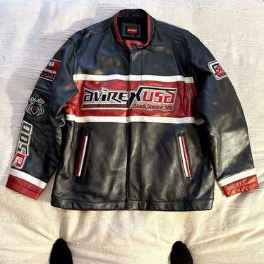 Vintage 90s avirex leather - Gem