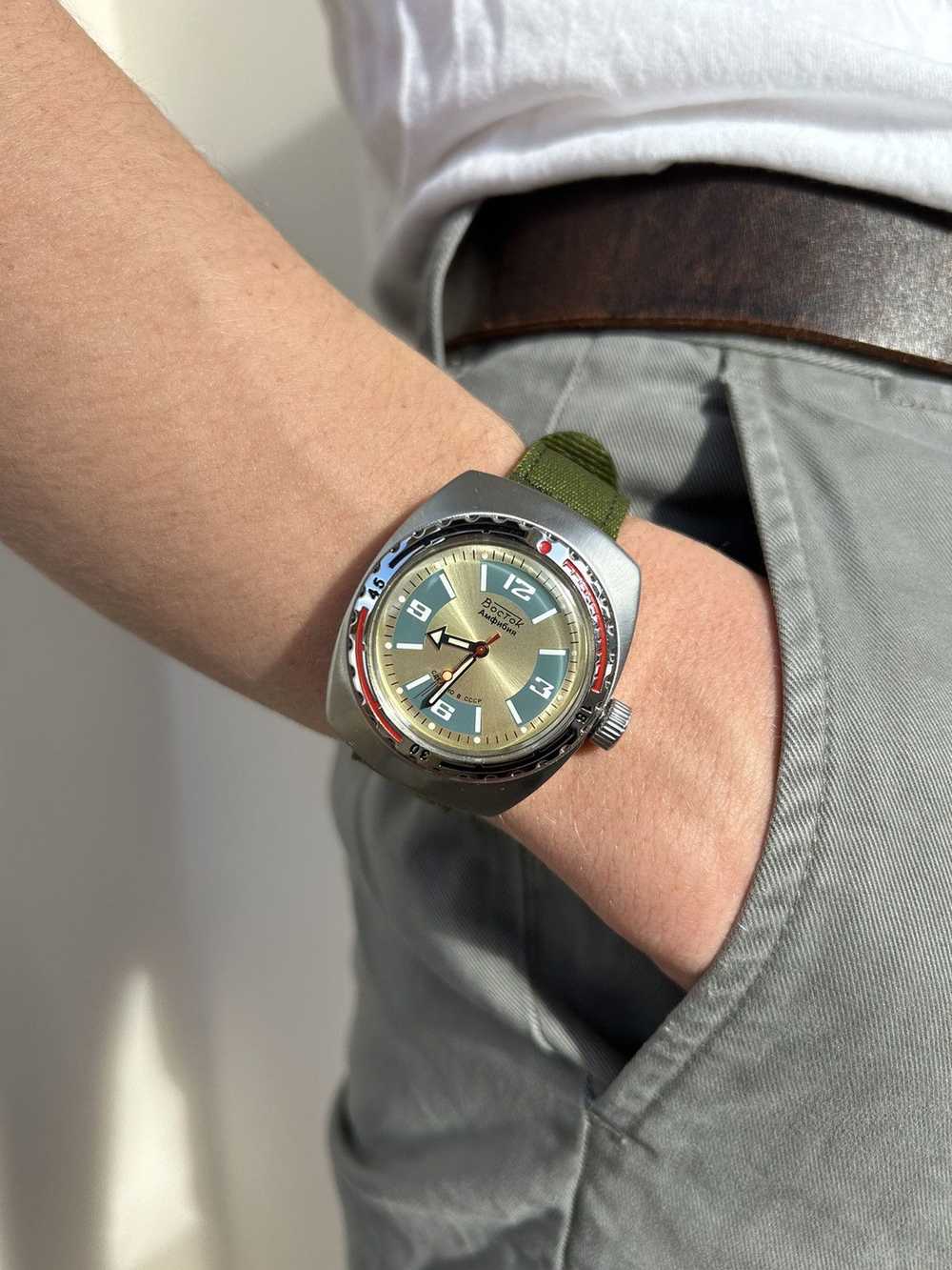 Vintage × Watch × Watches Vintage Watch Vostok Am… - image 1