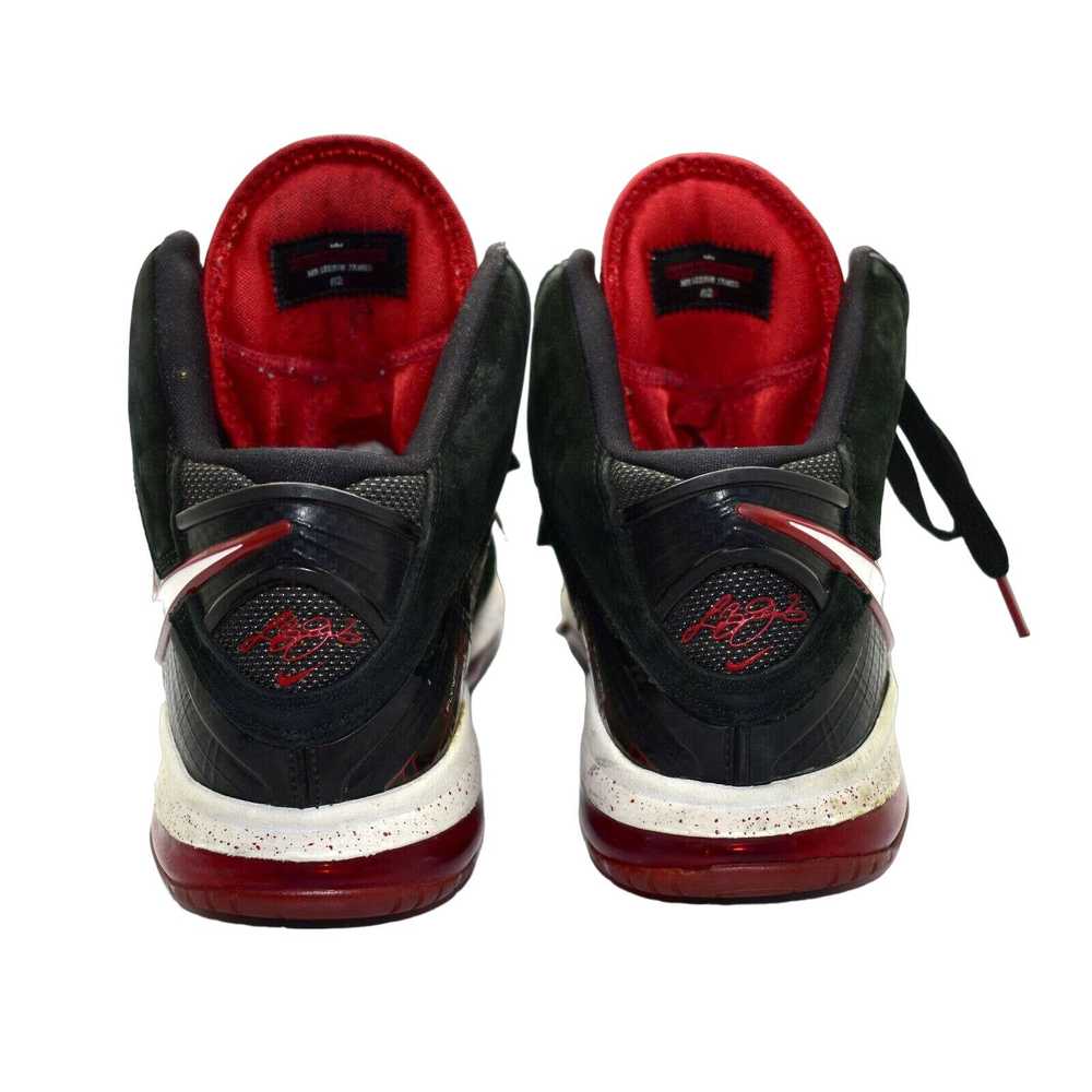 Nike B0 NIKE LEBRON 8 Bred 828 Black Red Shoes 41… - image 5