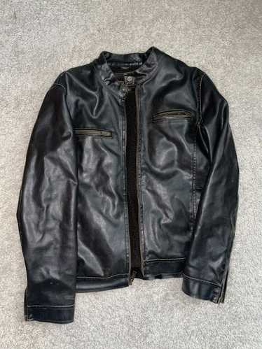 Guess Vintage Guess Leather Bomber