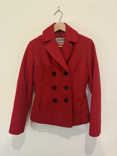 Guess Guess Red Wool Peacoat