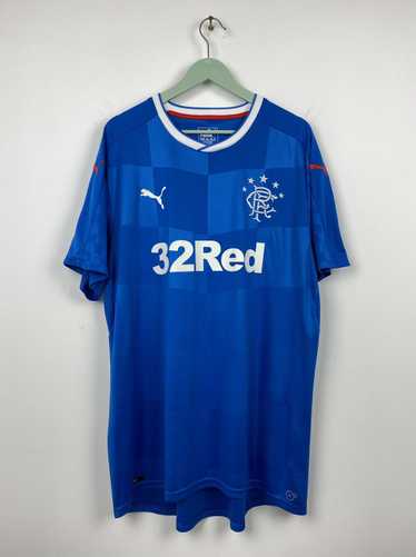 Puma × Soccer Jersey × Vintage Glasgow Rangers 201