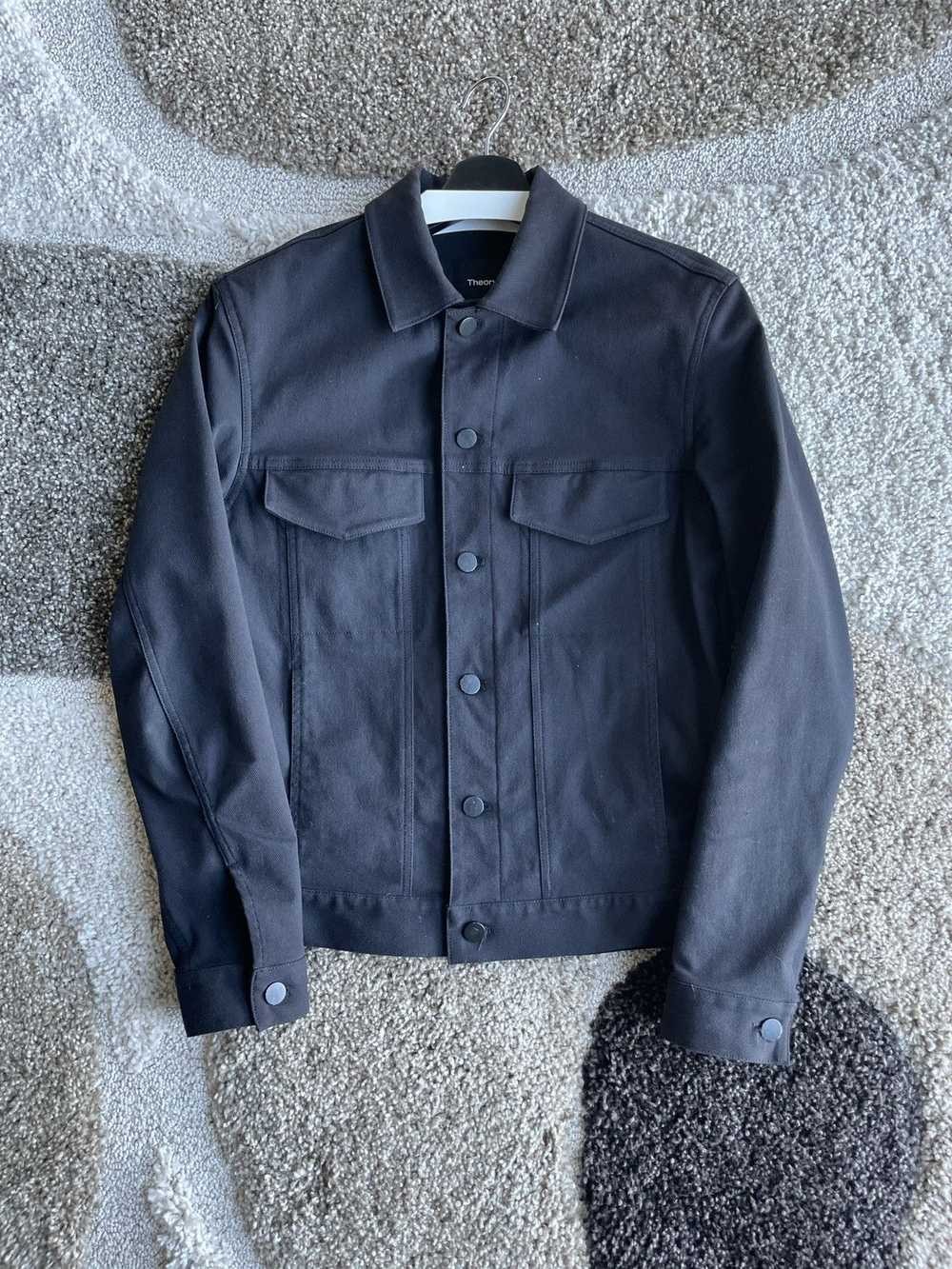 Theory Theory - River Twill Trucker Jacket - image 1