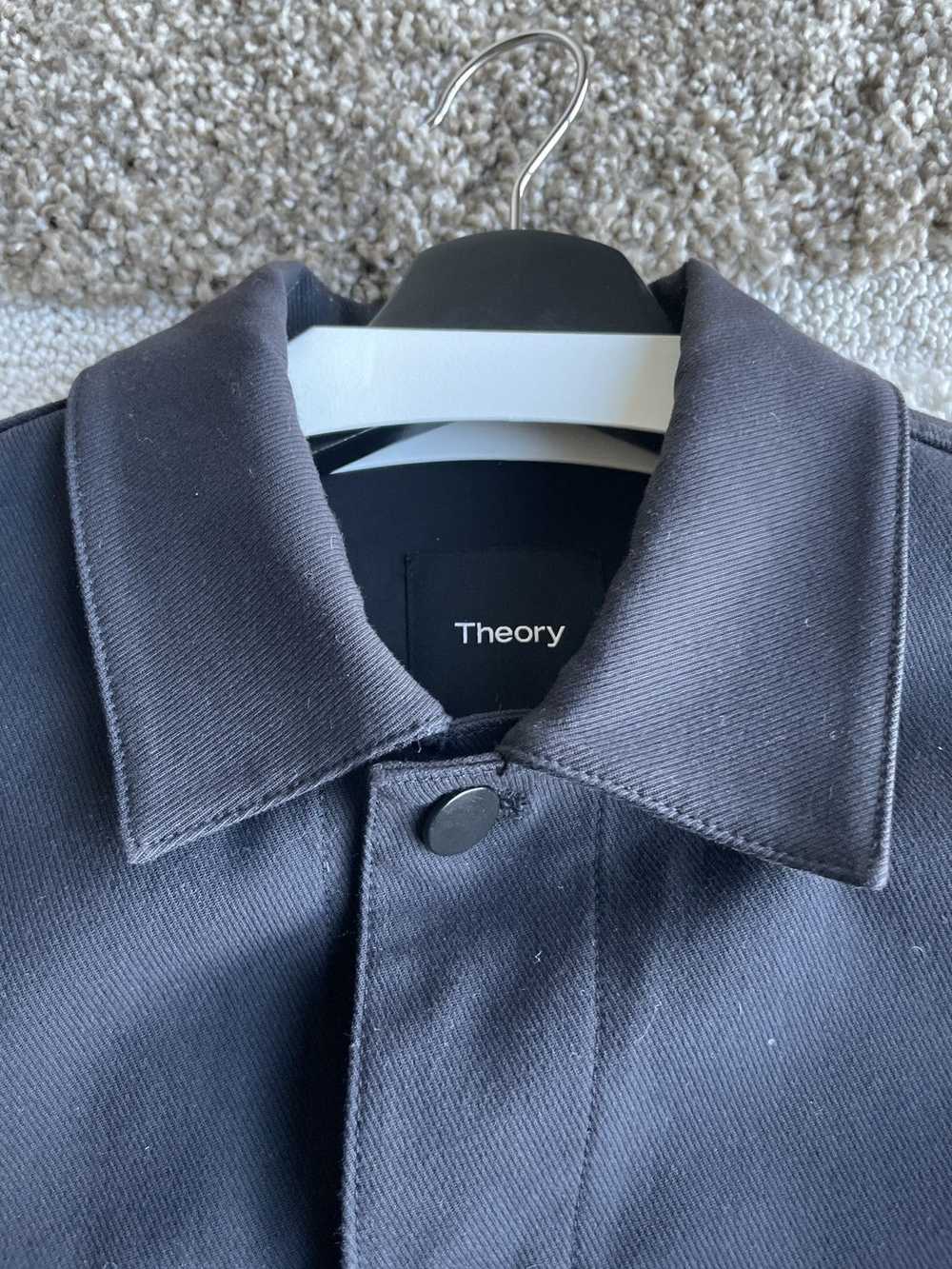 Theory Theory - River Twill Trucker Jacket - image 2