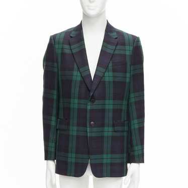 Valentino VALENTINO 100% virgin wool green blue c… - image 1