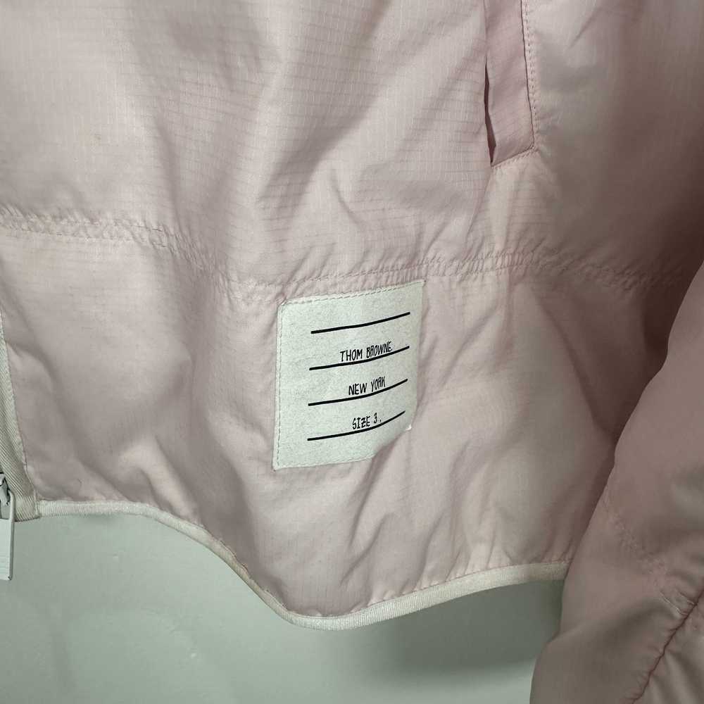 Thom Browne Thom Browne Pink Windbreaker Size 3 - image 3