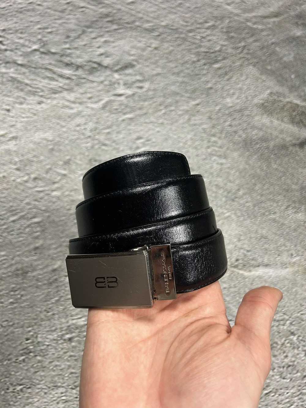 Balenciaga × Streetwear Balenciaga Leather Belt b… - image 1