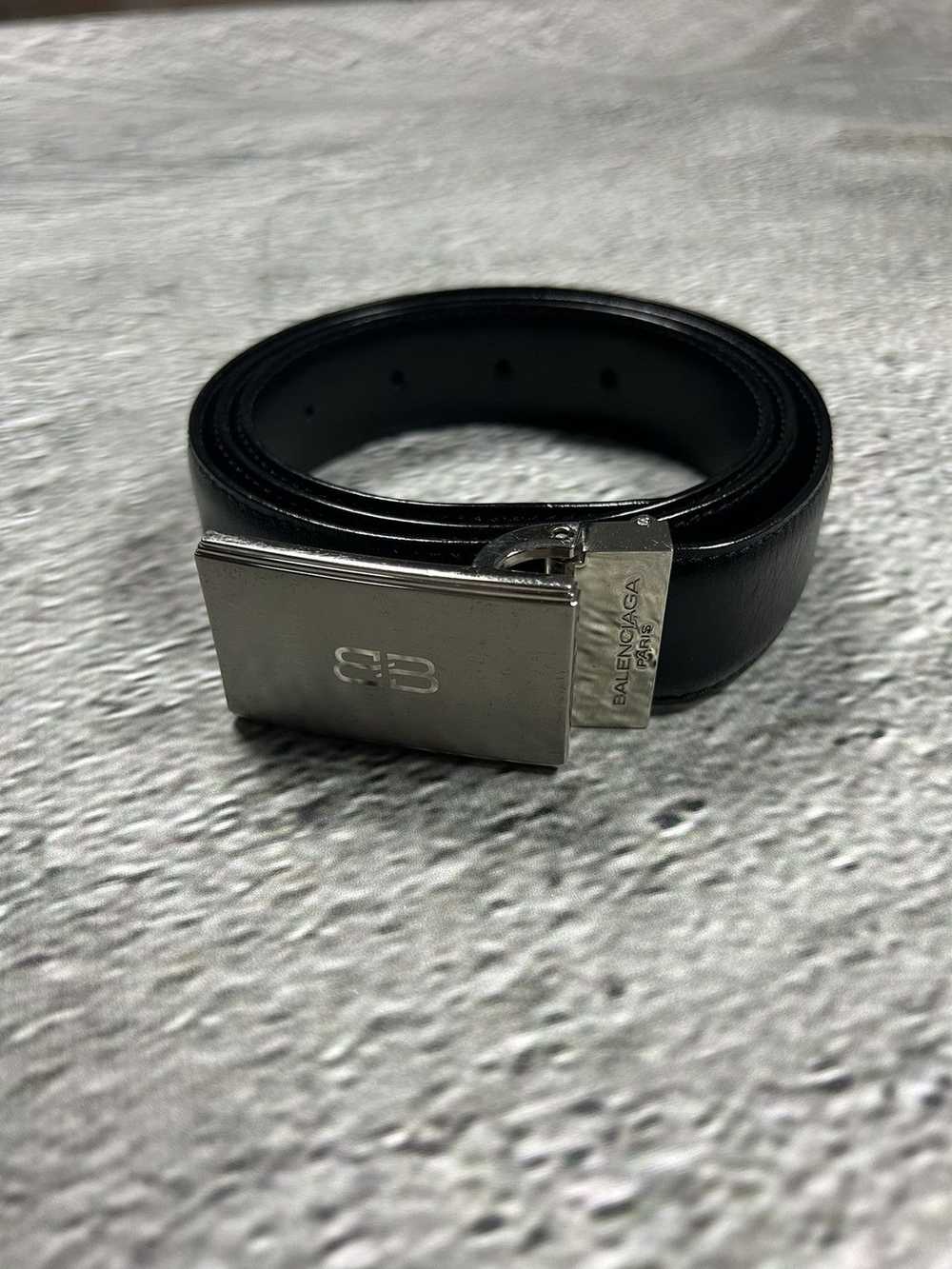 Balenciaga × Streetwear Balenciaga Leather Belt b… - image 2