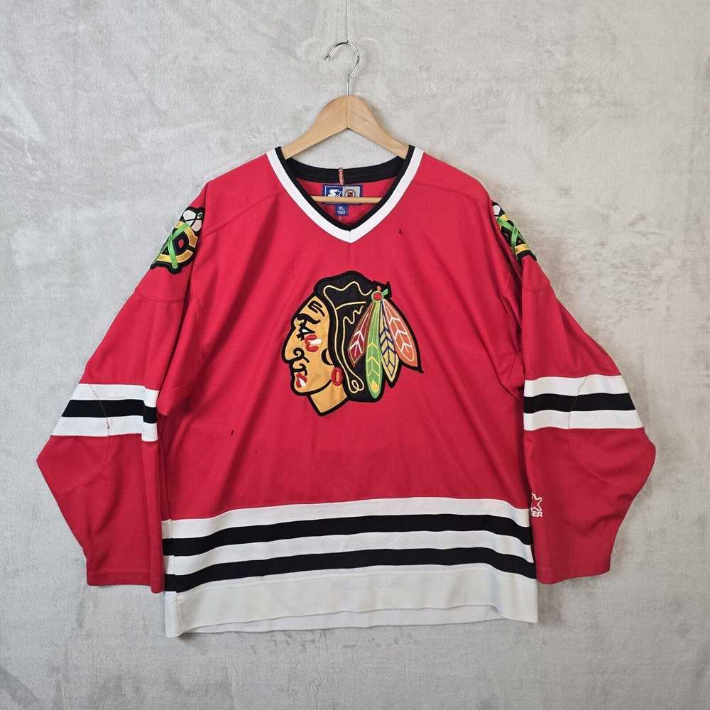 Starter Vintage Starter Chicago Blackhawks Hockey… - image 2