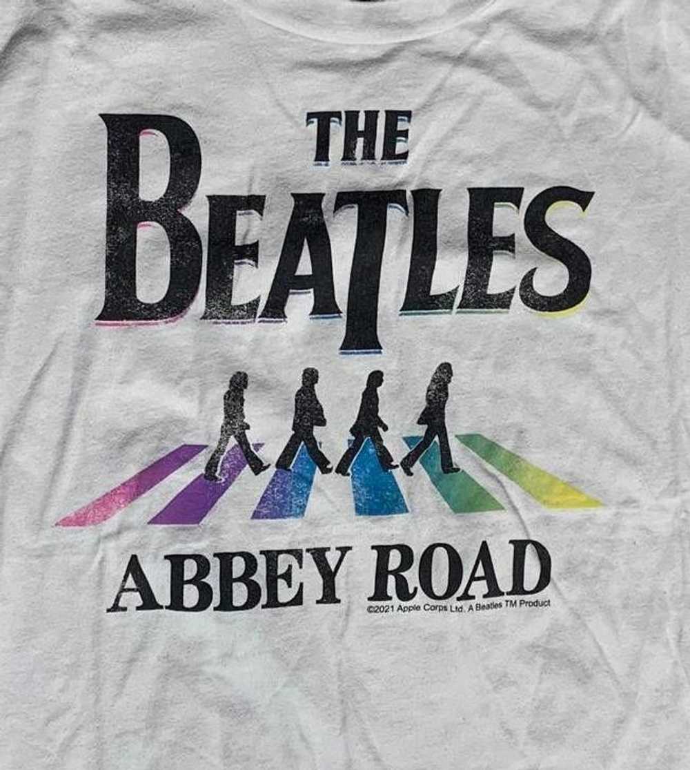 Designer The Beatles Preowned XS Band T-shirt - image 1