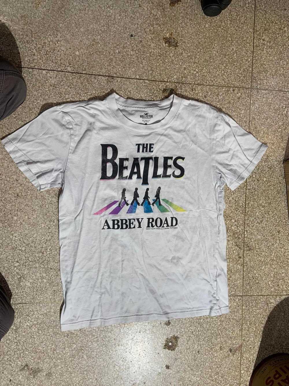 Designer The Beatles Preowned XS Band T-shirt - image 2