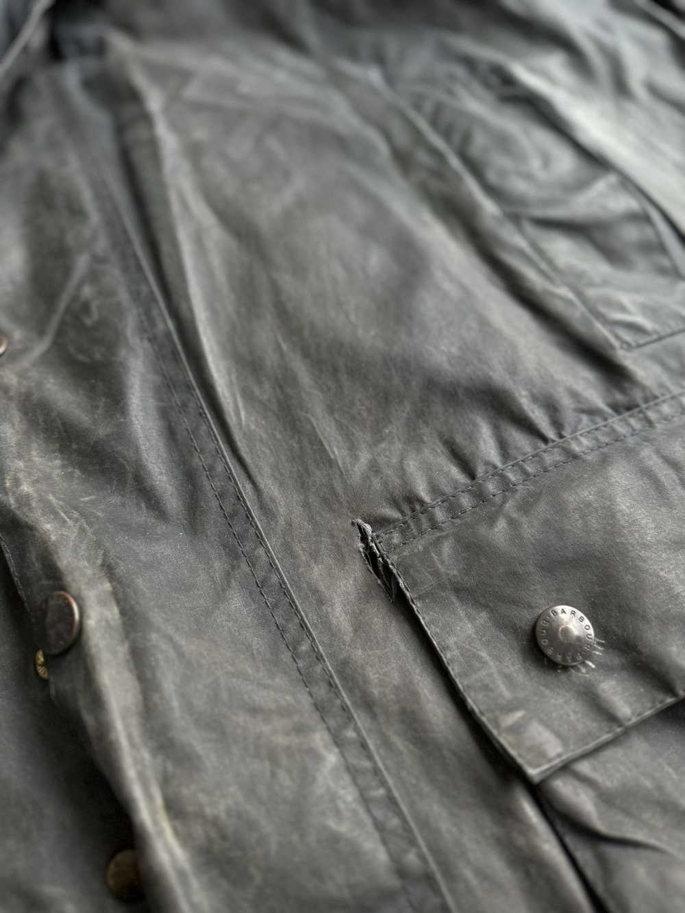 Barbour × Vintage × Waxed Barbour Beaufort Waxed … - image 7