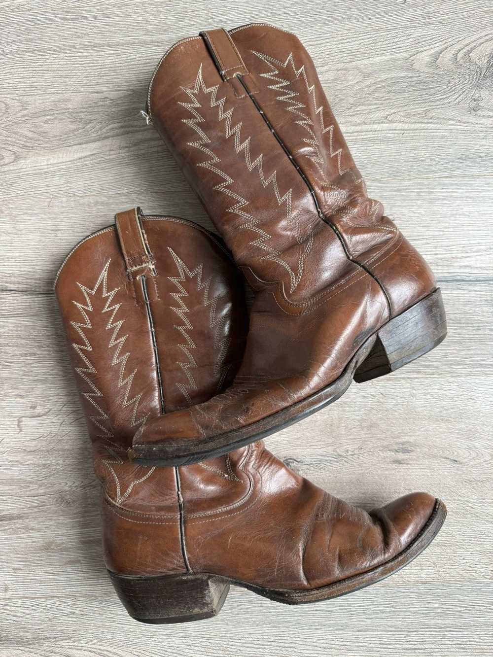 Cowboy Equipment × Leather × Vintage Cowboy Weste… - image 2