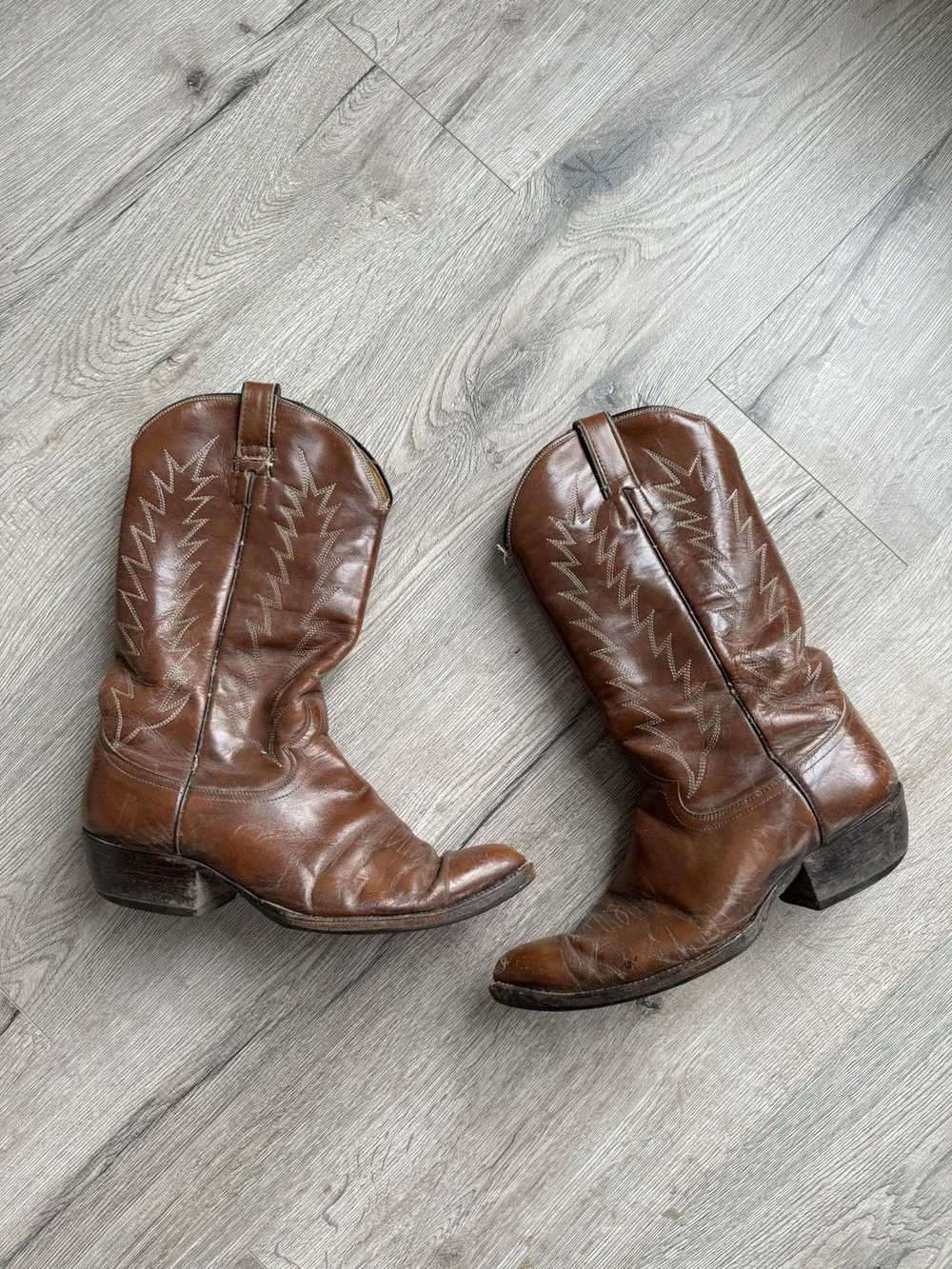 Cowboy Equipment × Leather × Vintage Cowboy Weste… - image 3