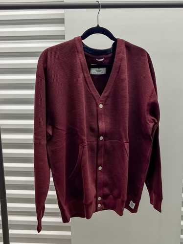 Reigning Champ Reigning Champ Maroon Cardigan (siz