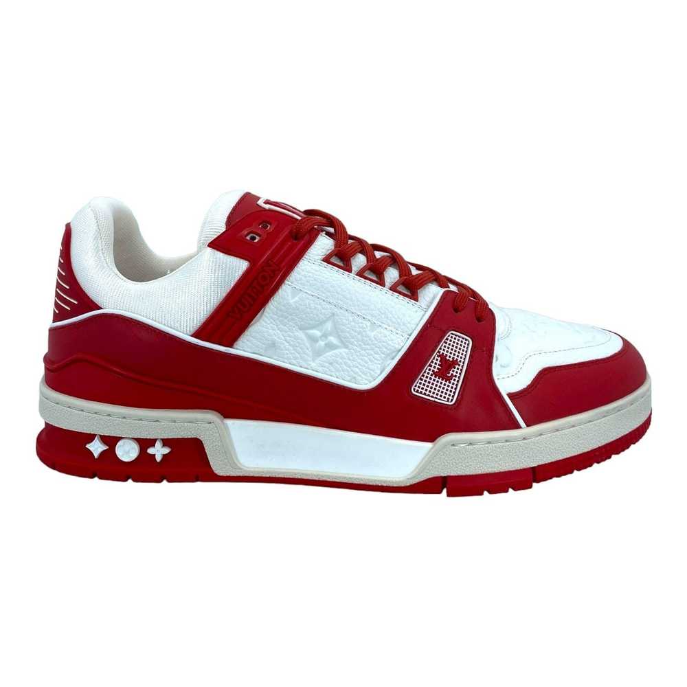 Louis Vuitton LV Trainer Low Red White - image 2