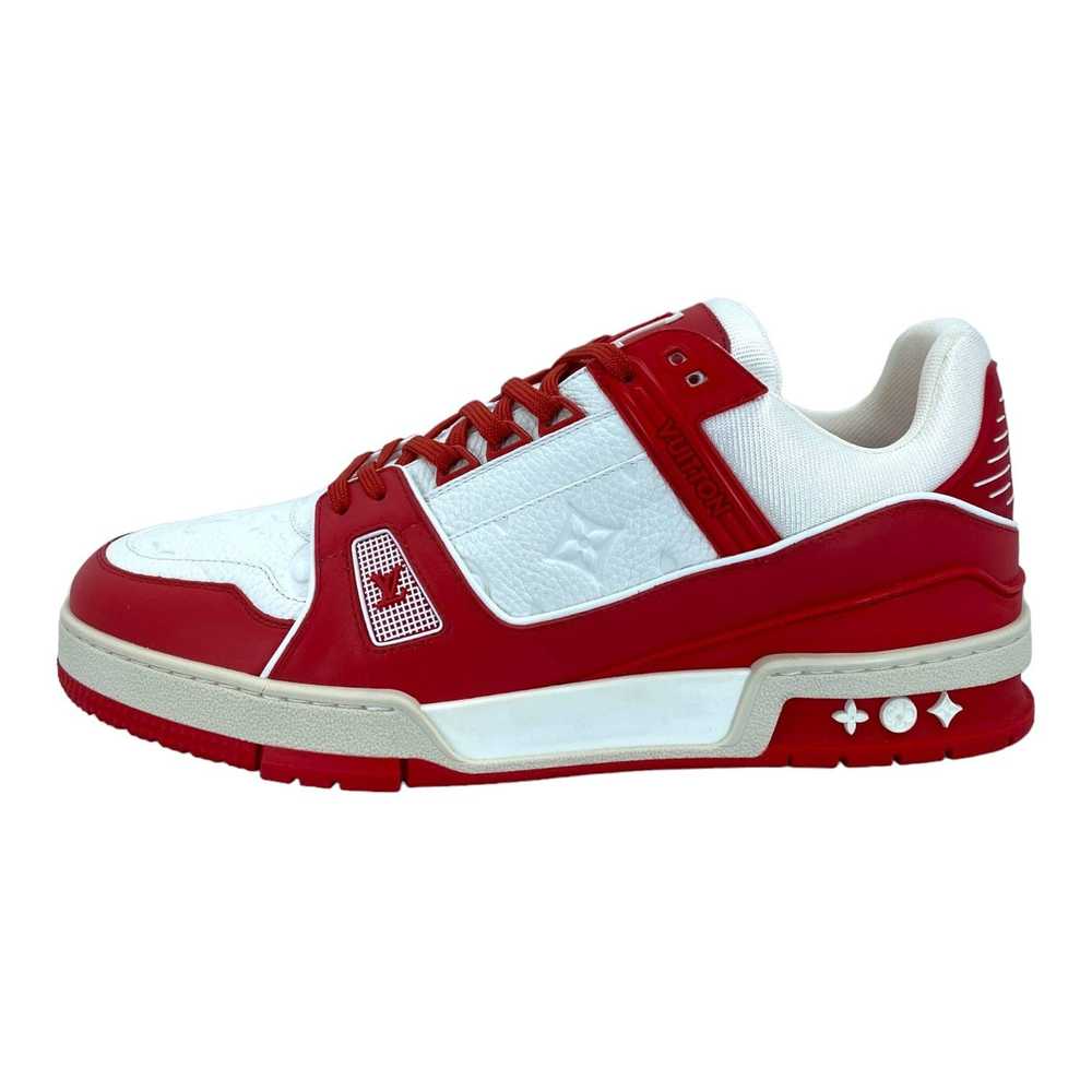 Louis Vuitton LV Trainer Low Red White - image 3