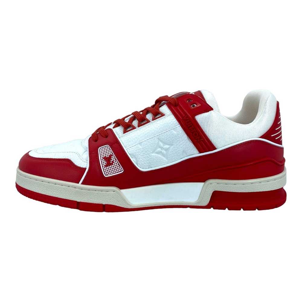 Louis Vuitton LV Trainer Low Red White - image 4