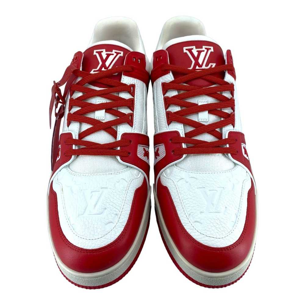 Louis Vuitton LV Trainer Low Red White - image 6