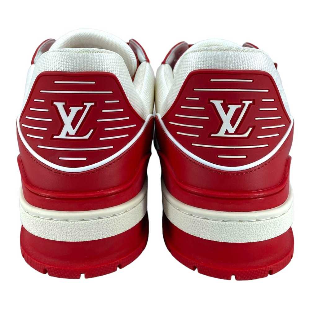 Louis Vuitton LV Trainer Low Red White - image 7