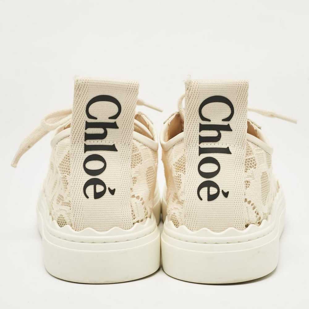 Chloé Leather trainers - image 4