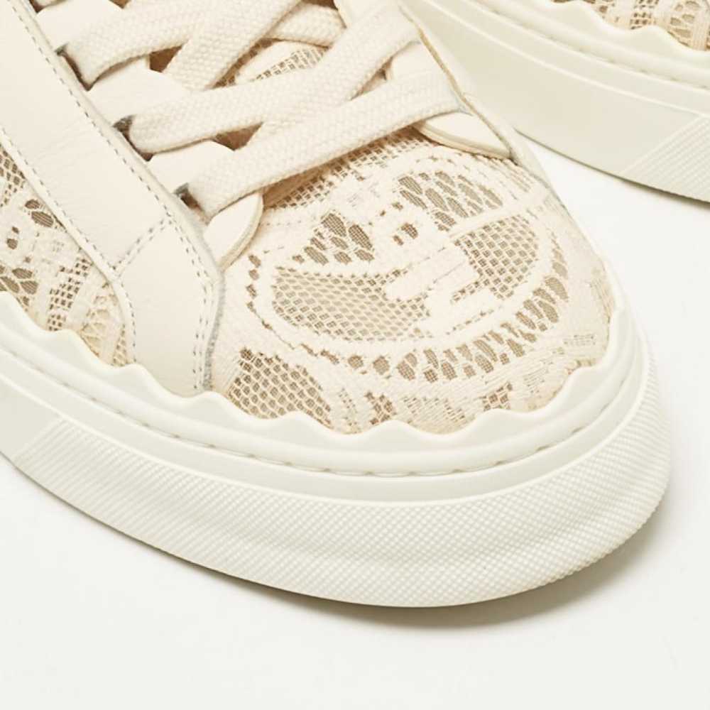 Chloé Leather trainers - image 7