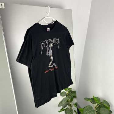 Band Tees × Vintage YEEZUS KANYE WEST T-SHIRT Y2K - image 1