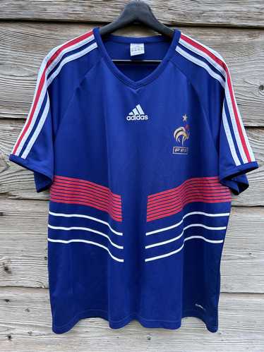 Adidas × Soccer Jersey × Vintage Vintage Adidas Fr